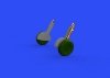 Eduard 648589 Spitfire Mk. I undercarriage legs BRONZE 1/48 EDUARD
